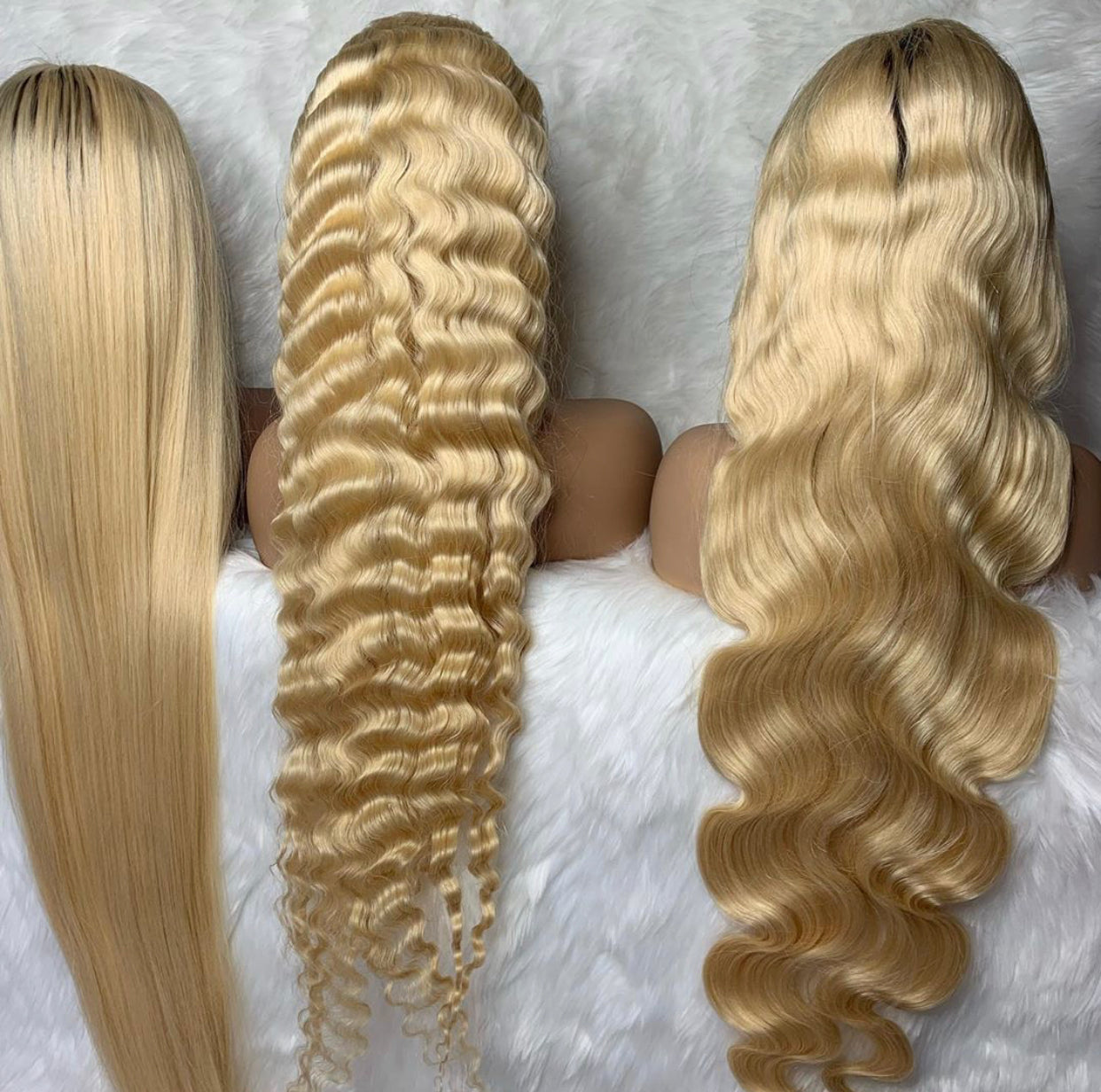 13x6 Full Lace Front Wigs Transparent