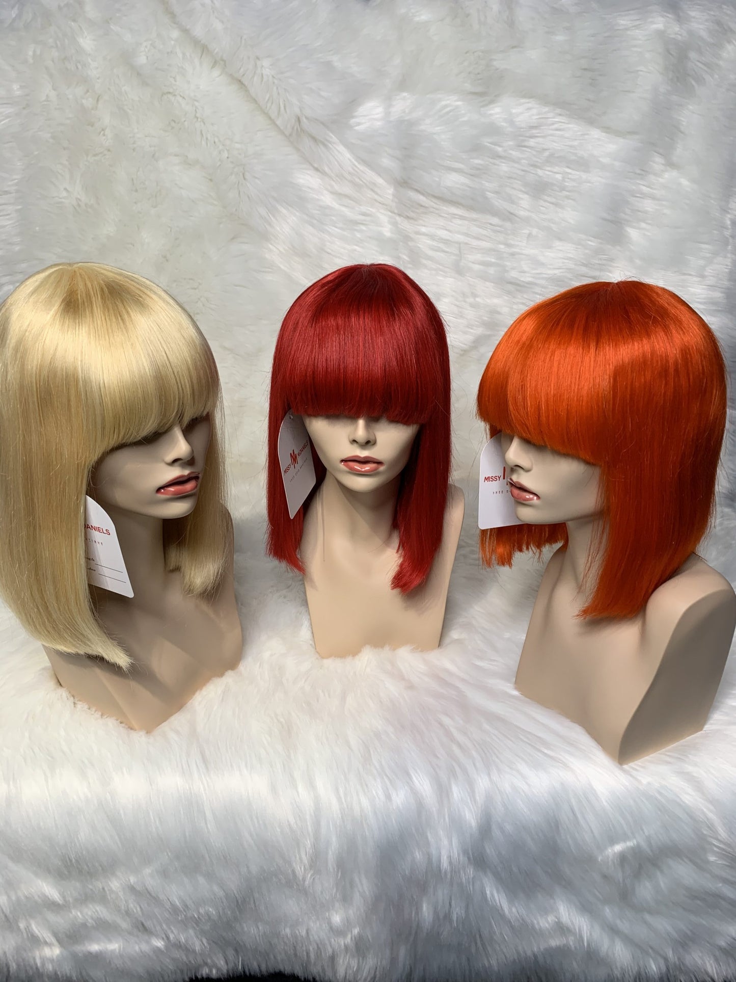 New Custom Color Bang Bob STRAIGHT